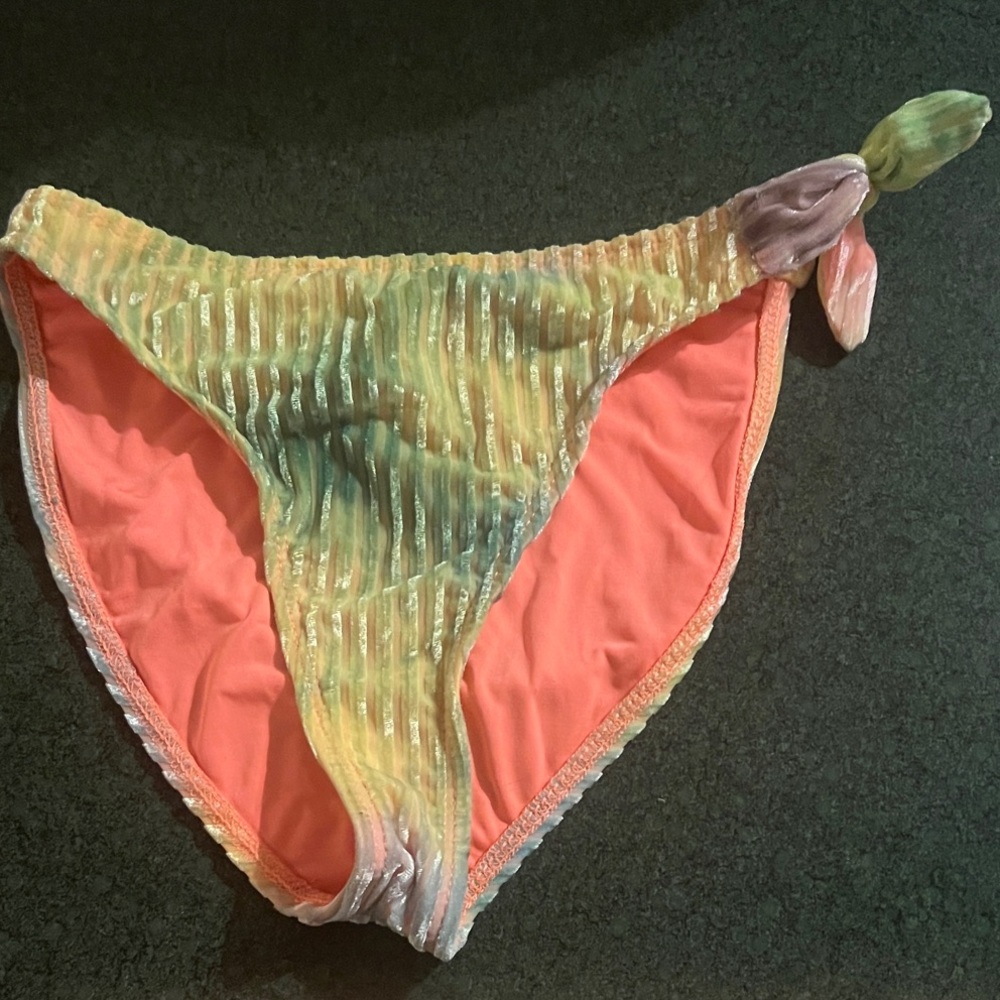 Dippin' Daisy's Multicolor Tie-Dye Bikini Bottoms